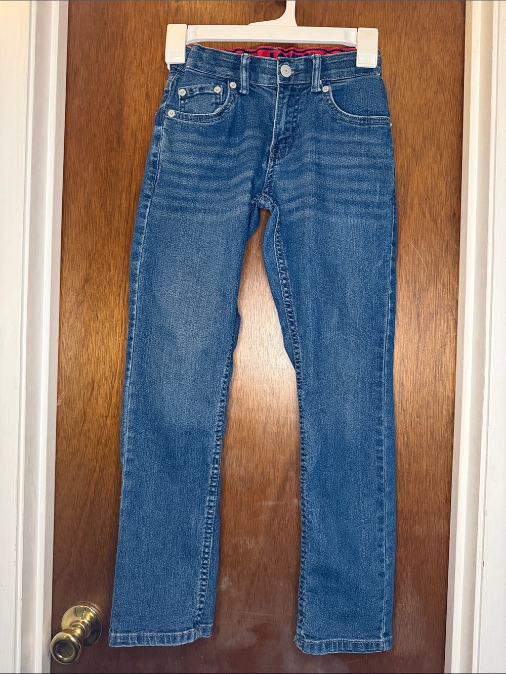 Levi's Slim Boys Jeans in Medium Blue Wash